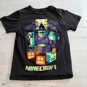 Minecraft's‎ kids Halloween shirt youth medium